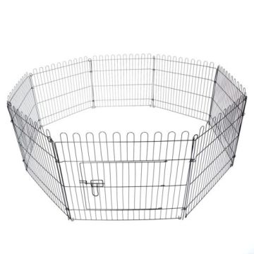 black PVC coating Play Pen Fence