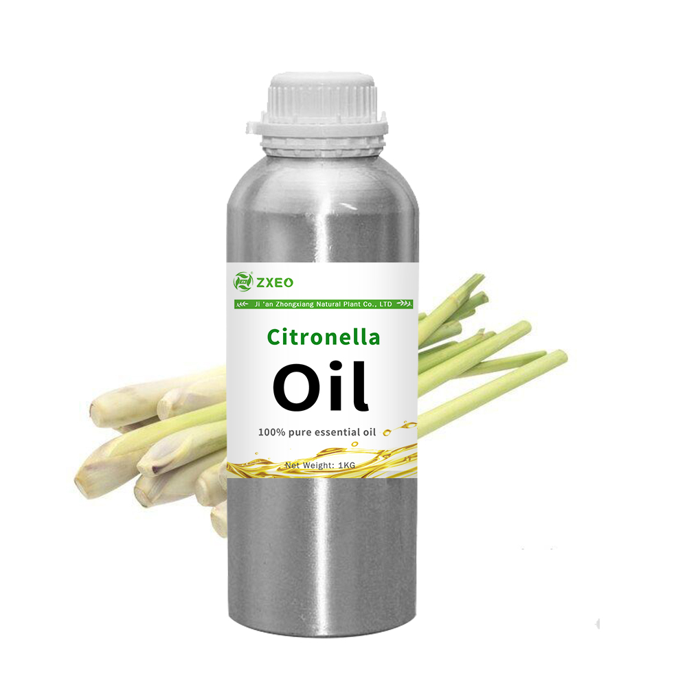 น้ำมันหอมระเหย Citronella ธรรมชาติบริสุทธิ์สำหรับการบำบัดด้วยกลิ่นหอม