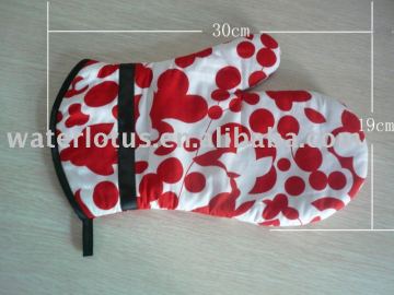 cotton oven mitt