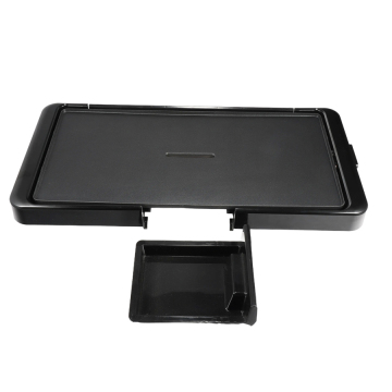 Smokeless Electric Griddles with Drip Tray for Tabletop Barbecue