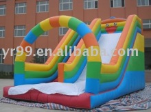 Lovely inflatable rabbit slide for children