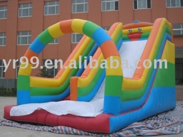 Lovely inflatable rabbit slide for children