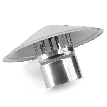 4/6/8 Inch Stove Pipe Chimney Cap Fireplaces Rain Hat Smokeware Zinc Alloy Mushroom-shaped LB88