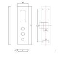 MBT-HOP-AM/AM01/AN/AN01 Hall Call Cadera