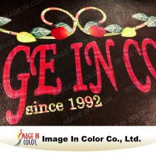 PU transfer film printing