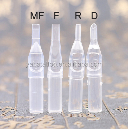 Clear Disposable Tattoo Tips Sterile Assorted Plastic Classical Tattoo Tip