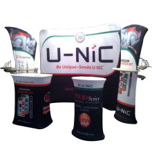 10ft pop up stand for exhibition with graphics included