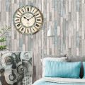 14 Inch Silent Round Wooden Wall Clock