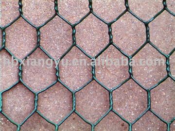 Hexagonal wire netting