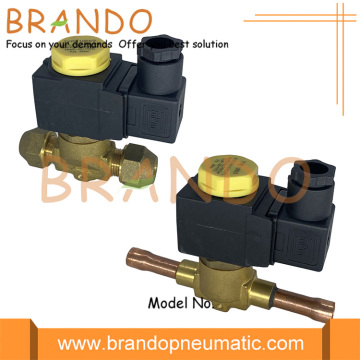 3/8 &#39;&#39; SAE 1064/3 ODS 1068/3 Válvula solenoide de refrigeración