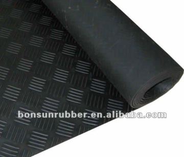 black checker matting rubber