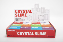 Children's education colored mud crystal mud toy