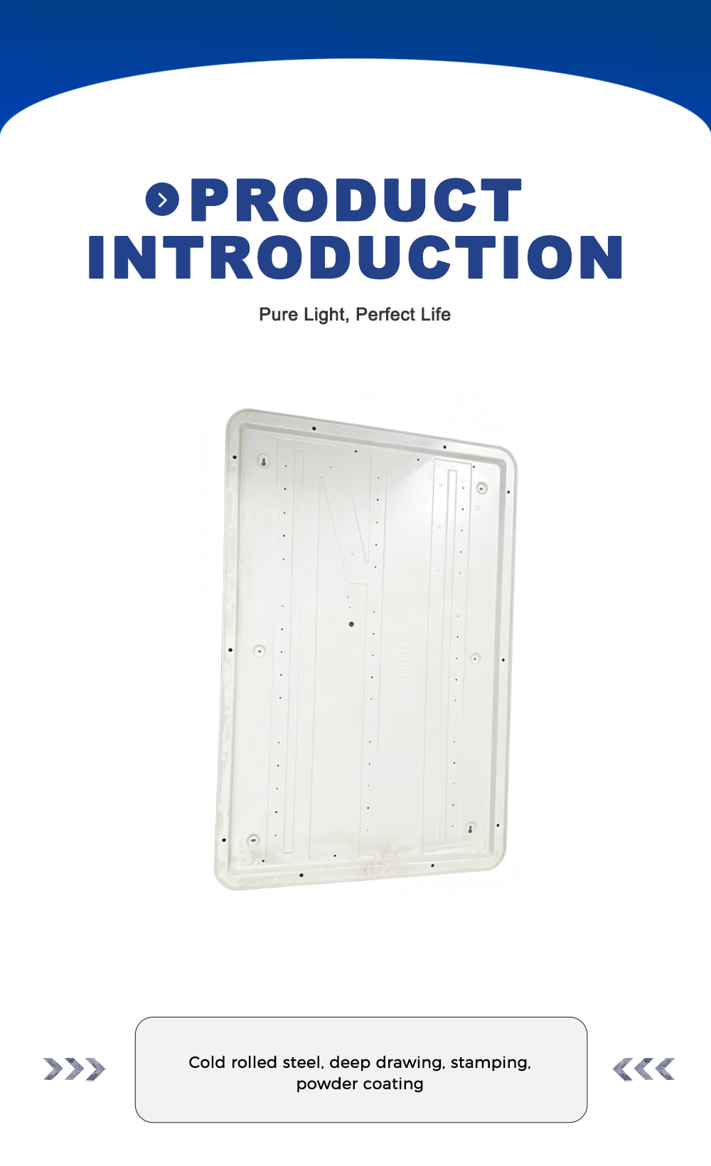 Khung đèn trần LED 150W X 150W LED Ceiling Light Chassis X