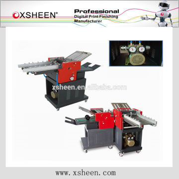 paper staple and folding machine,machine for folding,creasing and folding machine