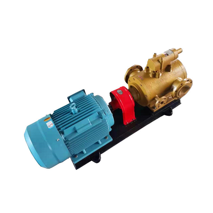 Drei Schraubflüssigkeit Asphalt Pump3QGB mit Schraubenpumpe in der Asphalt -Mischstation pumpe6 Three Screw Liquid Asphalt Pump3qgb Jacketed Screw Pumpused In Asphalt Mixing Station6