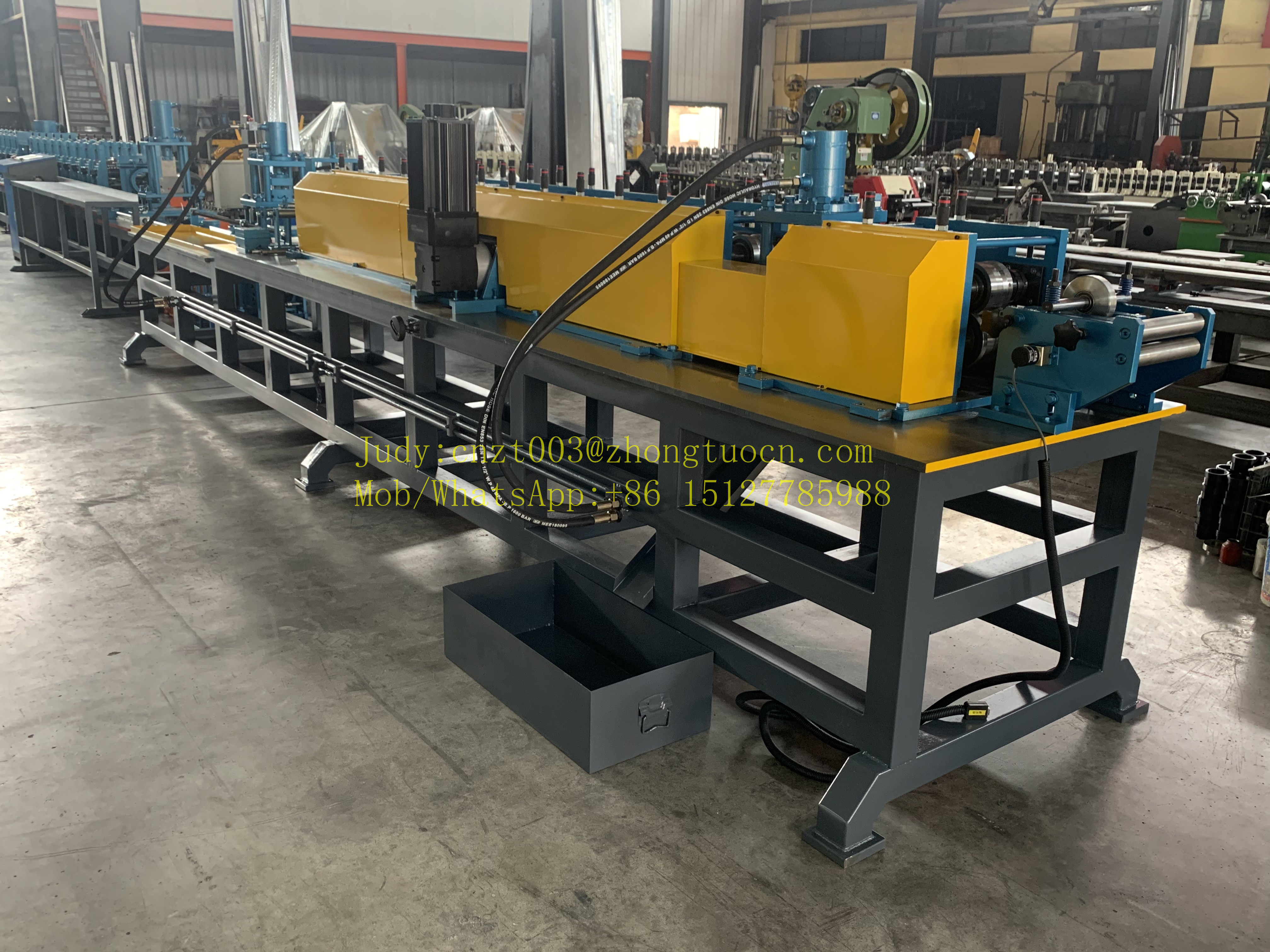 Supermarket Shelf Z Beam Roll Forming Machine