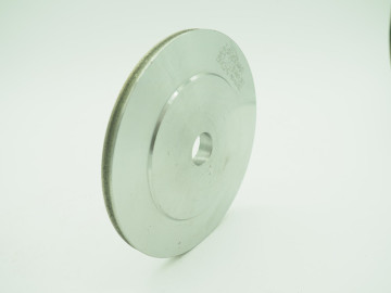 Diamond grinding wheel plain type for glass