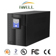 high efficiency double conversion 2000va UPS with one hour backup