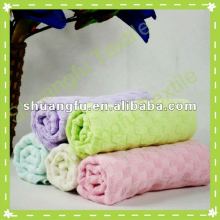 plain color high quality waffle face custom towels