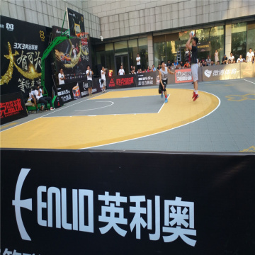 FIBA 3x3 goedgekeurde officiële sportvloeren voor FIBA ​​3x3 -evenementen