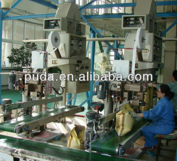 auto weighing,packing and sealing line