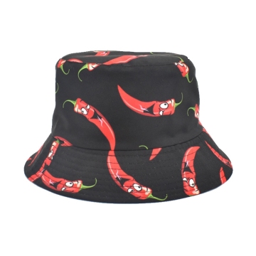 Digital printed fishing bucket hat