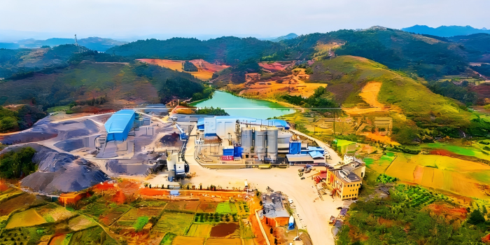 Выпраўлена лінія вырабу і драбнення пяску Fixed Sand Making and Crushing Line