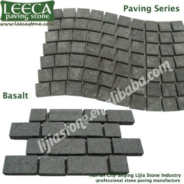 Chinese black basalt pavement stone