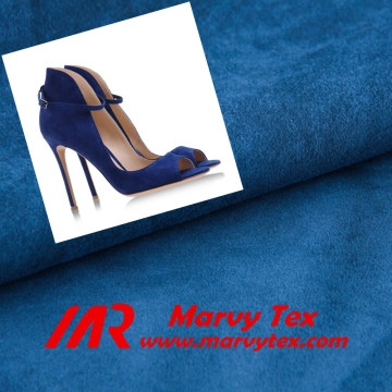 shoes organizer fabric 100% polyester printed suede fabric