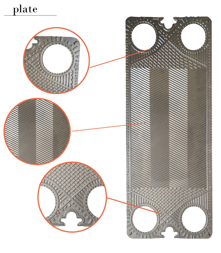 intercambiador de calor tipo placas plates type heat exchanger