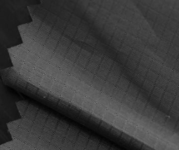 360T 0.25cm Bifilar Ripstop Polyester Pongee Fabric