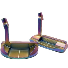 2024 Custom Rainbow Golf Putter Head with Factory Logo CNC Milling Stainless Steel Forged Set