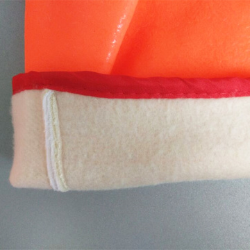Флуоресцентные ПВХ холодные устойчивые личные защитные перчатки