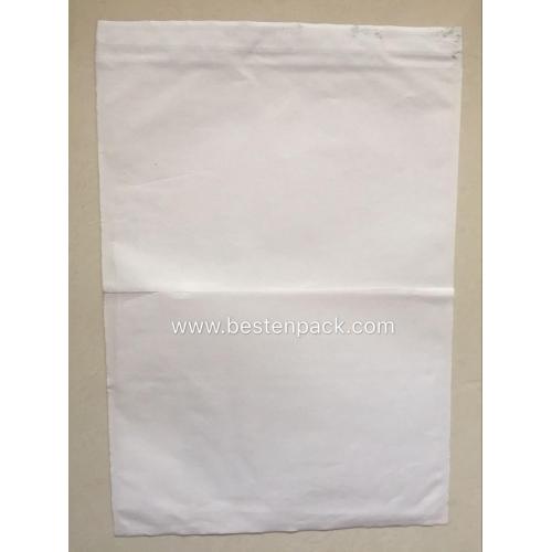 Adhesive Paper And Plastic Envelope With Zipper