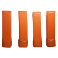 EASTOMMY Weighted Football Corner Pylons Orange