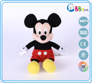 Licensed mickey mouse plush toy