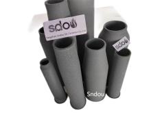 RSiC Burner Nozzle Tubes / resic flame tube for 1650C Ceramic kiln furniture