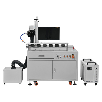 Automatic MOPA Fiber Laser Marking Paint Stripping Machine for AITO Smart Cockpit Components