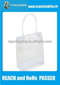 shopper tote bag pvc