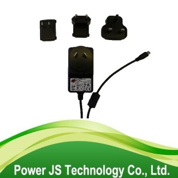 interchangeable plug power adapter
