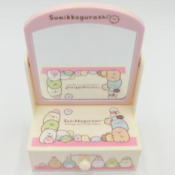 Plastic mini dressing table with drawers