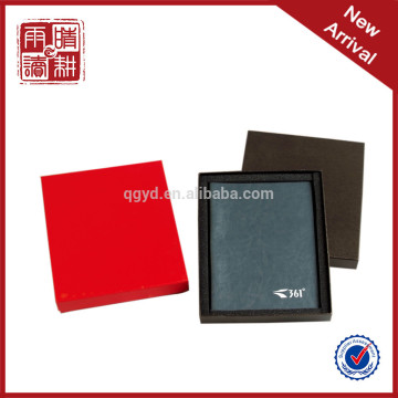 spiral hardcover leather executive notebook with case