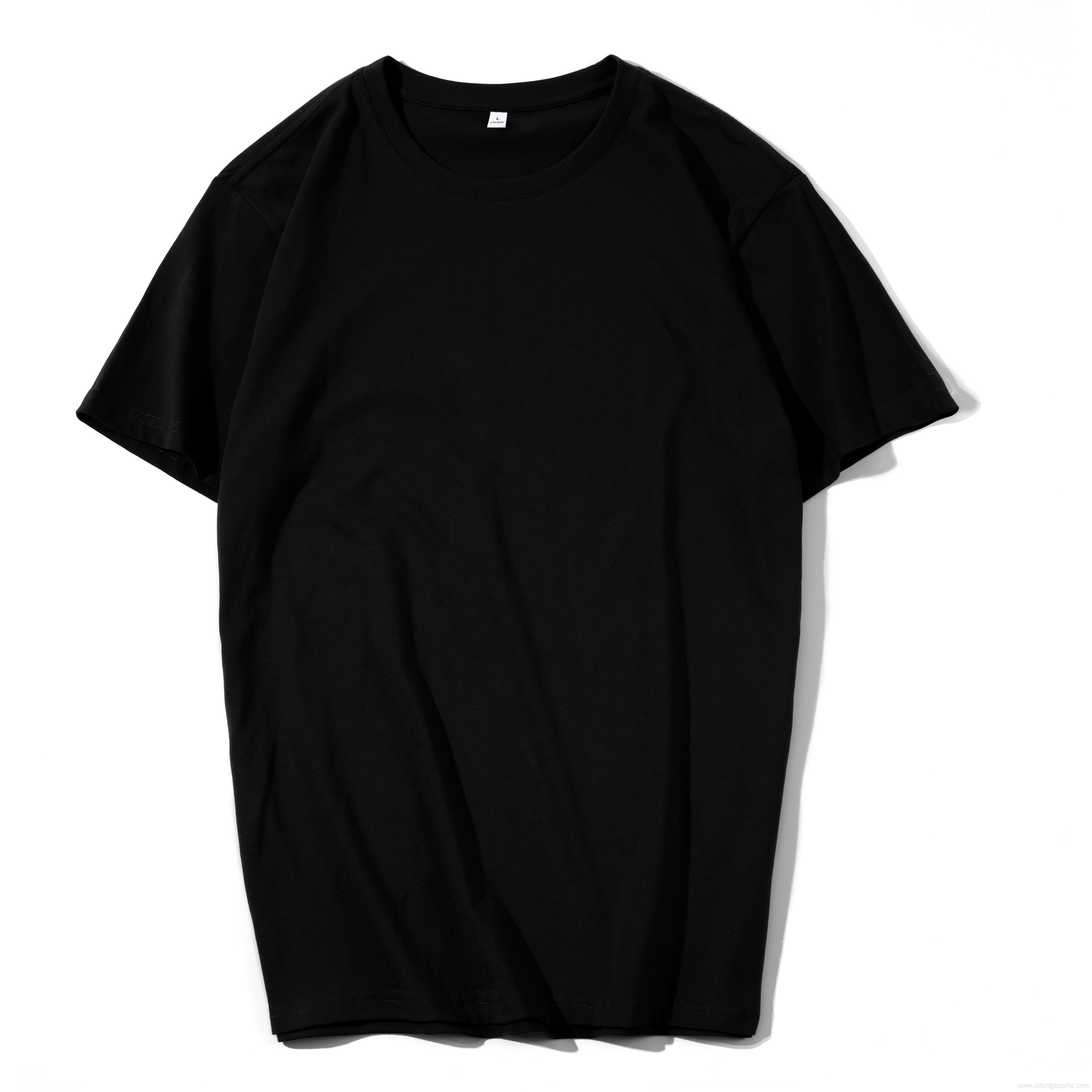 Wholesale Tshirts Custom Logo Mens Blank T-shirt