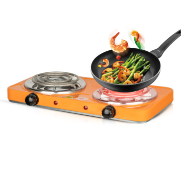 Bếp điện Cooktop kép đĩa nóng