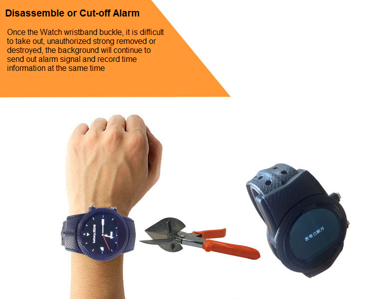 GPS anti-dismantle Watch