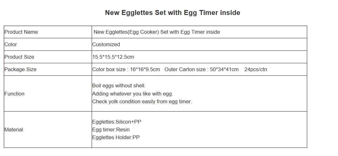 Egglettes Egg Cooker Eggies Kitchen