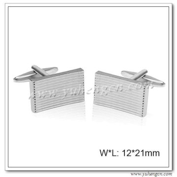 Lined Metal Cufflinks,Men's Cufflink Sets