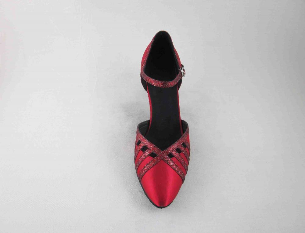 Girls Red Ballroom Shoes Il