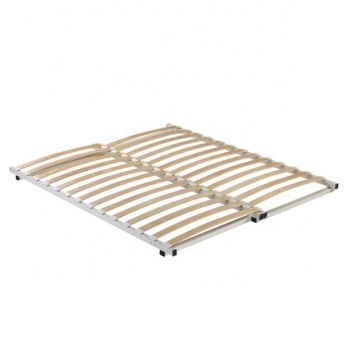 Extensible Wooden Slatted Bed Frame
