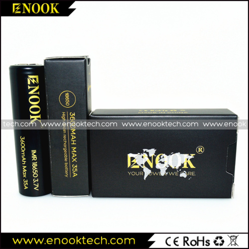 High Capacity Enook 3600mah Rechargeable Battery Vape